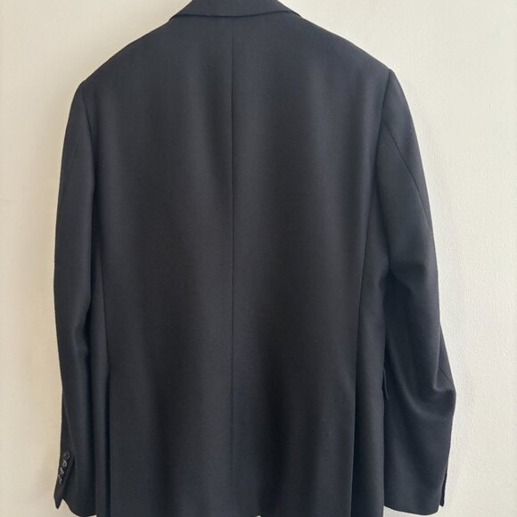 $3500 Ermenegildo Zegna Harry Rosen Black Blazer/ Sport Coat - 40 - Picture 11 of 13